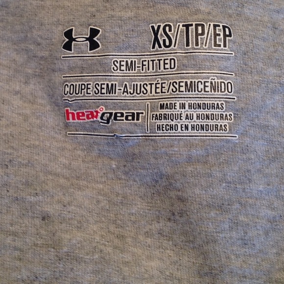 UA Stronger Faster Better Tee Shirt Size XS - Picture 6 of 6